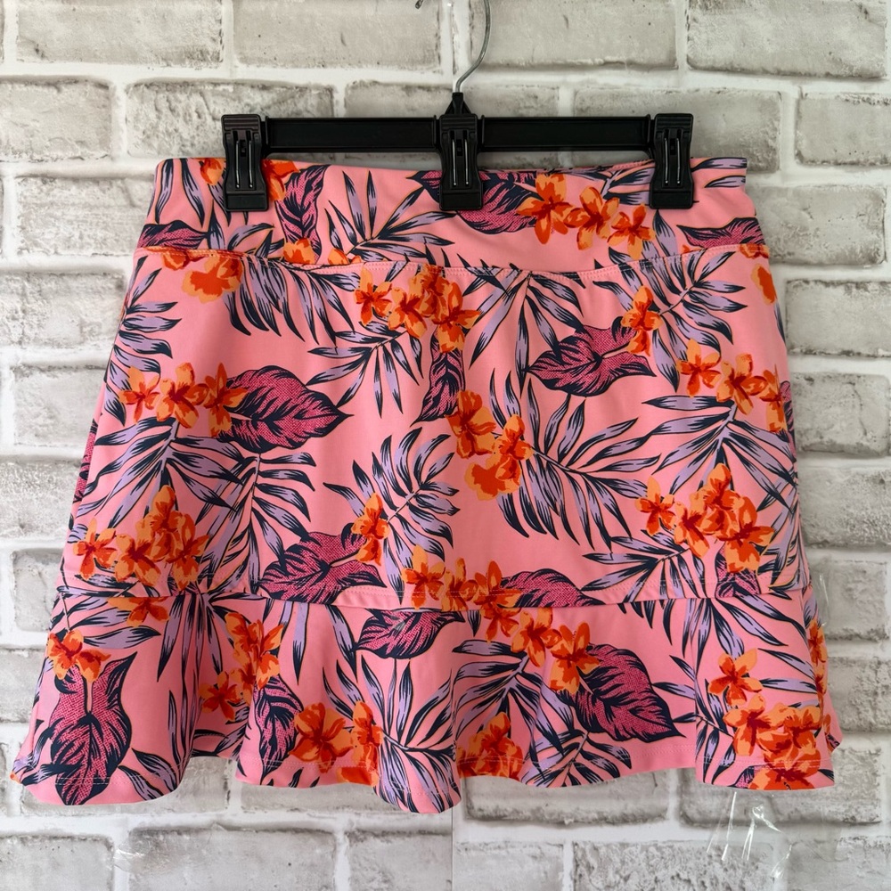Tommy Bahama Golf tropical skort sz large New - Picture 3 of 8